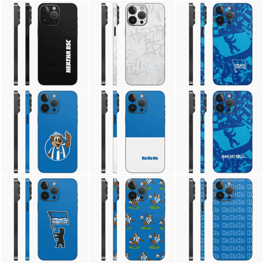 Trage Dein Team im Herzen und auf Deinem Smartphone: Entdecke die exklusiven GREENMNKY® Hertha BSC-Skins - GREENMNKY