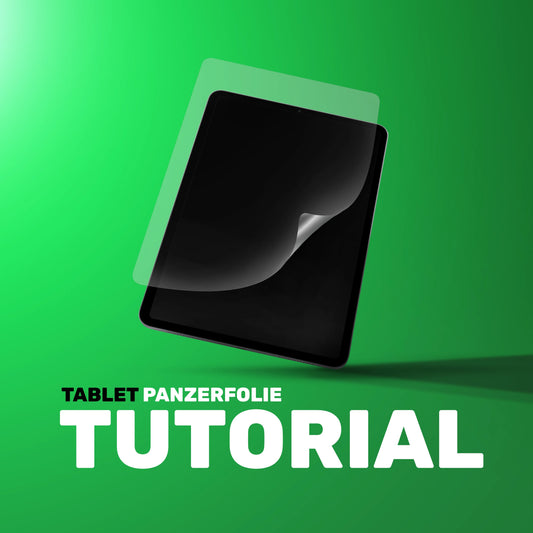 Tutorial für greenmnky panzerfolie für Tablets