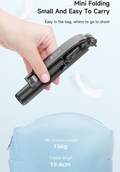 Multifunktionaler Selfie Stick mit Stativ und Fernbedienung