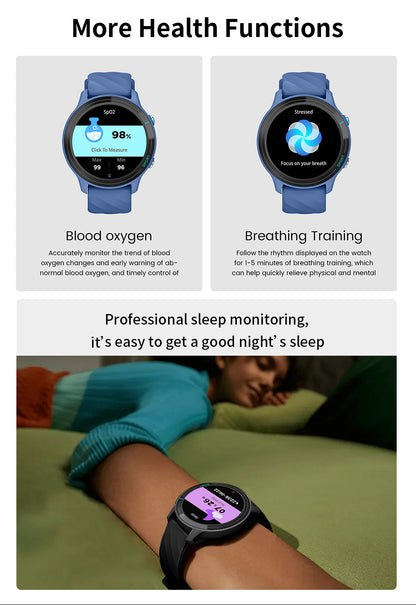 Smartwatch WT3 mit 1,52″ Display und Telefonfunktion