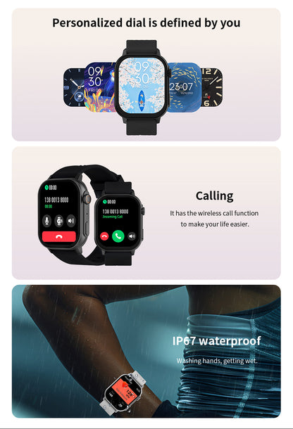DEVIA Smartwatch Pro 2 – AMOLED Smartwatch mit Telefonfunktion
