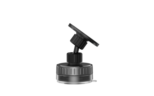 Magnetischer Handyhalter mit Saugbasis, Schwarz