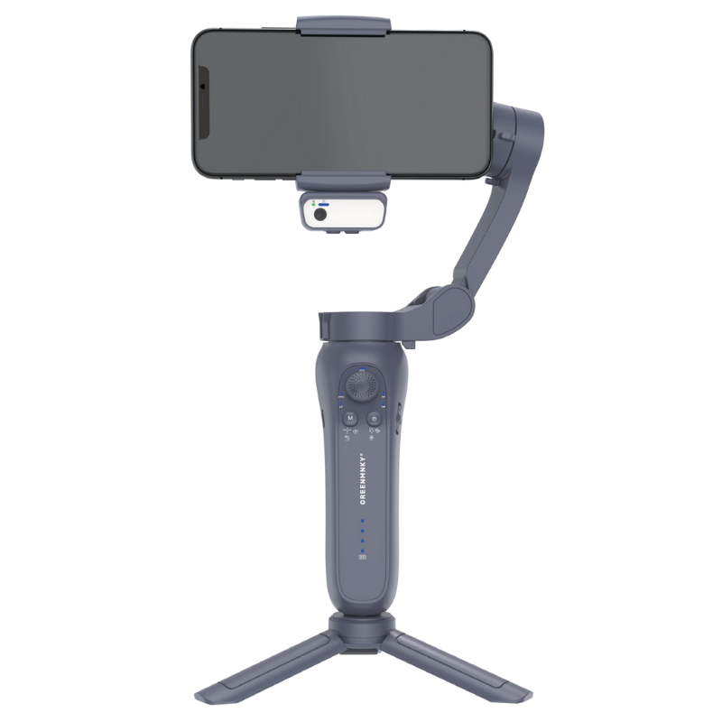 Gimbal mit mechanischer Stabilisierung für Smartphone-Videos