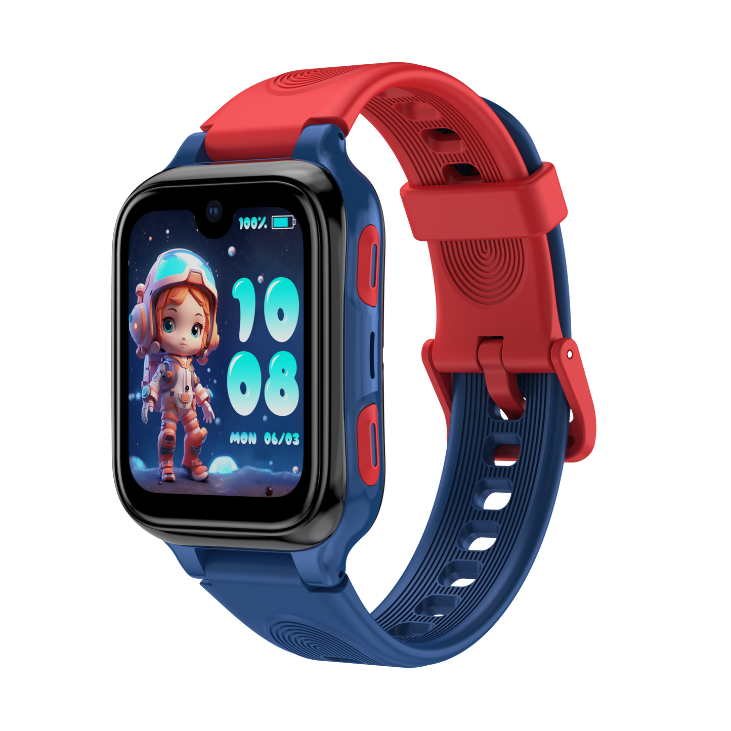 Kinder-Smartwatch mit GPS, Videoanruf und SOS-Funktion