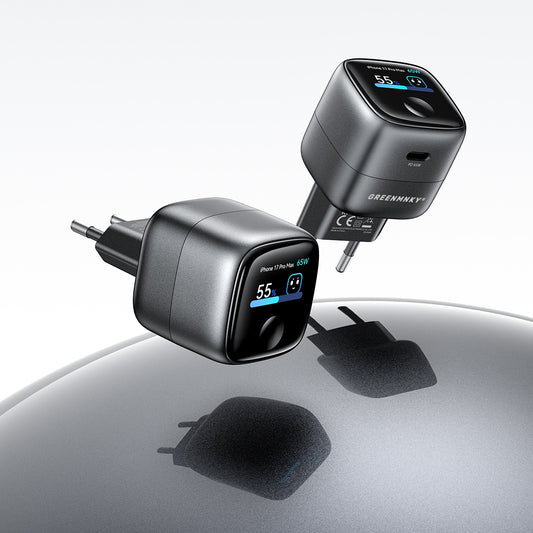 65W Ladegerät mit Smart Display | SmartCharge