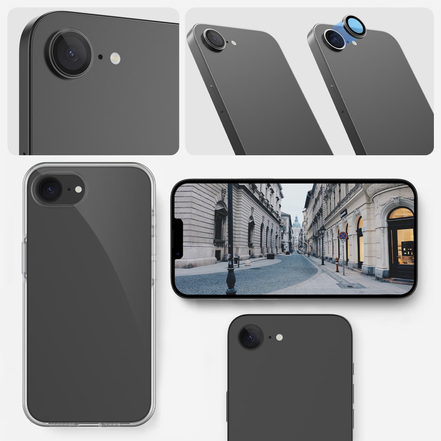 Kameraschutz schwarz für iPhone 17e | BUDDIES