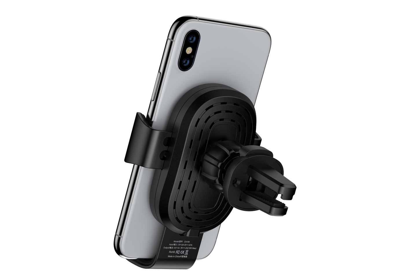 Handyhalterung Auto Lüftung mit Wireless Charger 10W