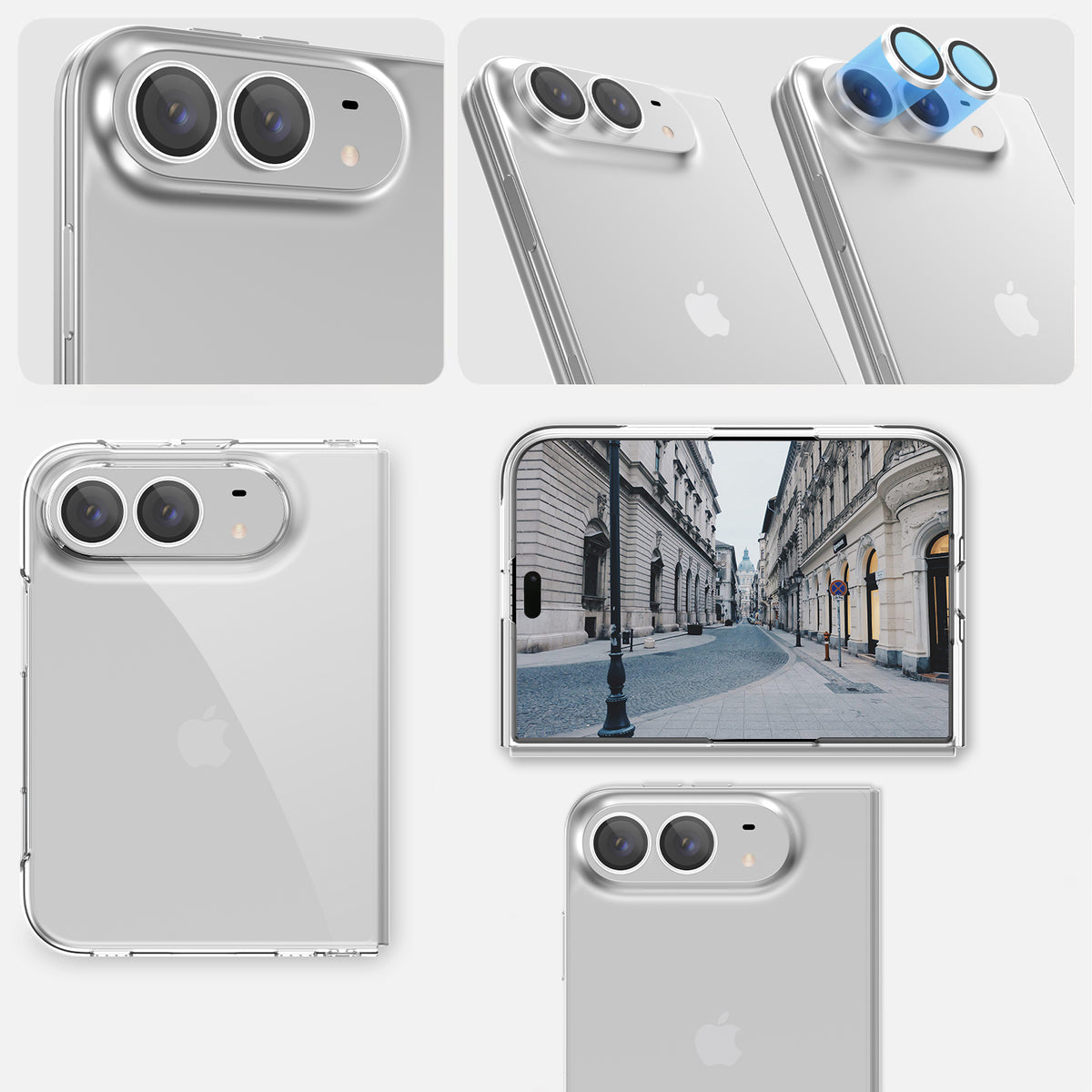 Kameraschutz sternenweiß für iPhone Duo | BUDDIES