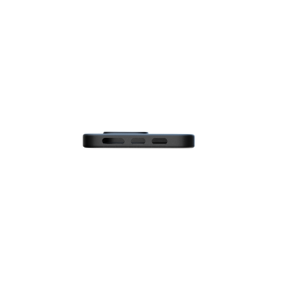 RE-Case in black @ Schwarze Handyhülle mit stoßdämpfenden Kanten und erhöhter Kamerarand – minimalistischer Schutz für iPhones. - 100% recycelt