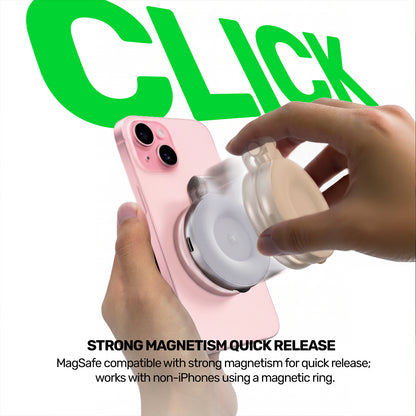 Magnetisches Ringlicht fürs Handy