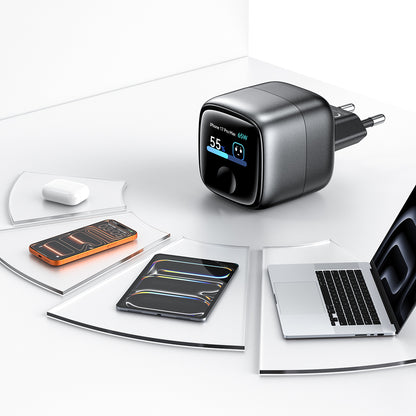 65W Ladegerät mit Smart Display | SmartCharge
