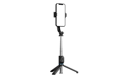 Multifunktionaler Selfie Stick mit Stativ und Fernbedienung