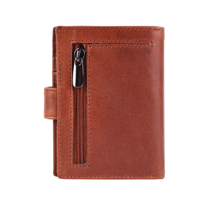Leder Wallet für Valenta MagSafe Cardprotector