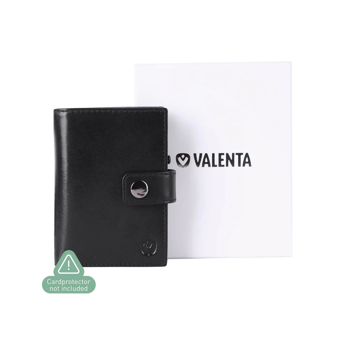 Leder Wallet für Valenta MagSafe Cardprotector