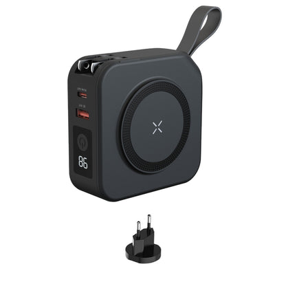 Reise Ladegerät mit Powerbank und Wireless Charging