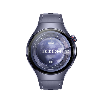 Huawei Watch 5 von vorne in purple / lila
