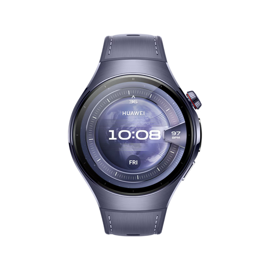 Huawei Watch 5 von vorne in purple / lila