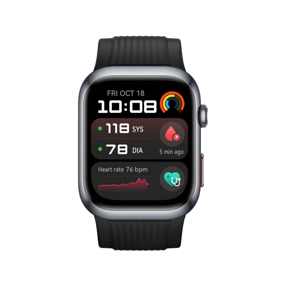 Huawei Watch D2 von vorne in schwarz