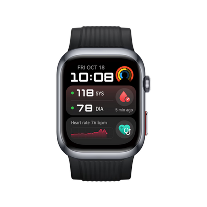 Huawei Watch D2 von vorne in schwarz