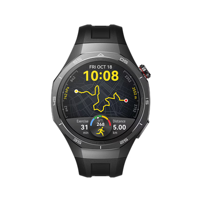 Huawei Watch GT 5 Pro von vorne in schwarz 