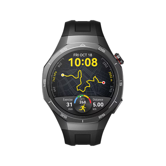 Huawei Watch GT 5 Pro von vorne in schwarz 