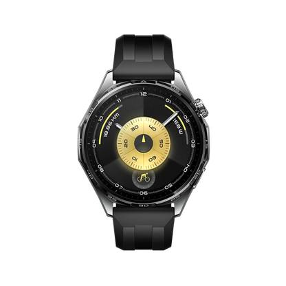 Huawei Watch GT 6 von vorne in schwarz