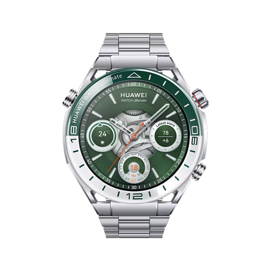 Huawei Watch Ultimate von vorne in silber