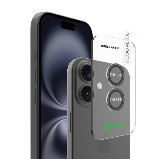 Kameraschutz schwarz für iPhone 17 | BUDDIES
