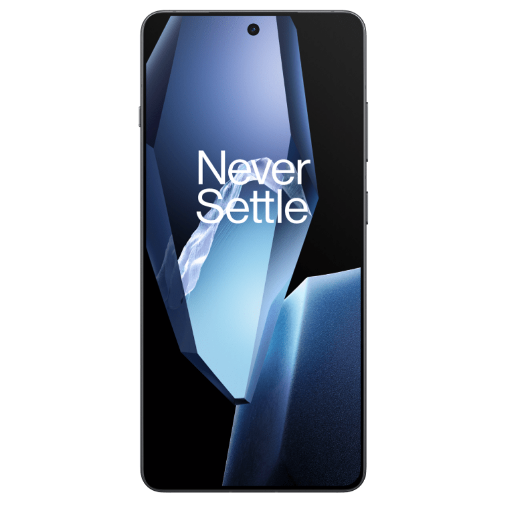 OnePlus 13R von vorne mit original Wallpaper