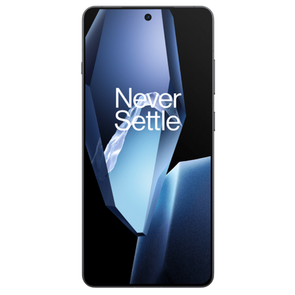 OnePlus 13R von vorne mit original Wallpaper