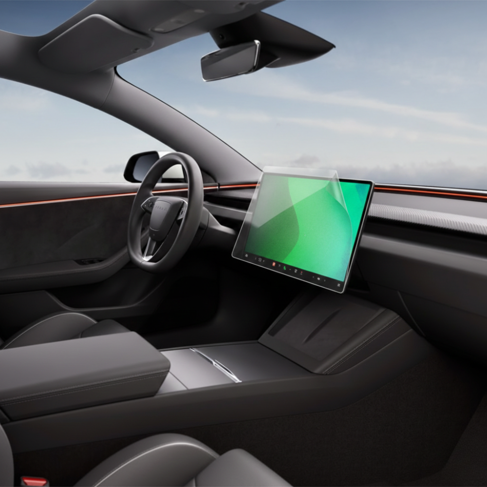 Tesla Model 3 Highland greenmnky Displayschutz Panzerfolie 