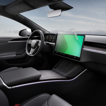 Tesla Model X innenraum mit greenmnky panzerfolie