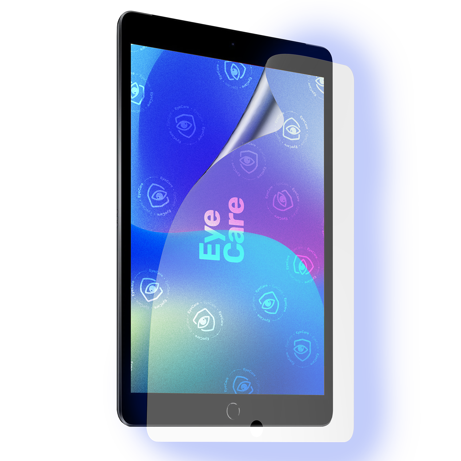 Schutzfolie für Apple iPad Air 2 mit blasenfreier Anbringung - Reinigungstuch und Rakel für einfache Installation inklusive - Montage der iPad-Folie gelingt schnell und rückstandsfrei