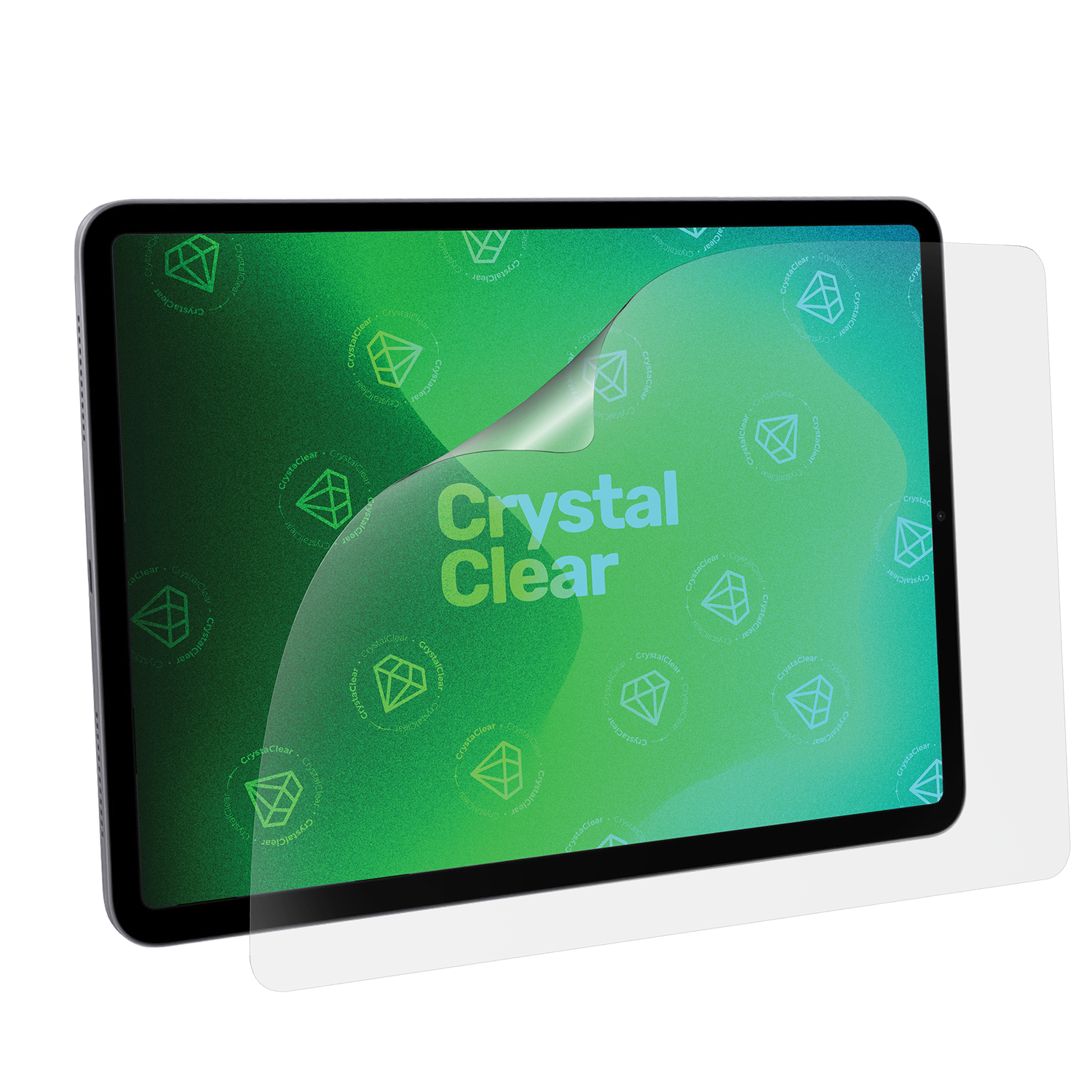 Blasenfrei montierbare Displayfolie für Apple iPad Air 5 - Ultradünne Schutzfolie passt sich dem Display perfekt an - Flexible Folie mit stoßabsorbierender TPU-Technologie
