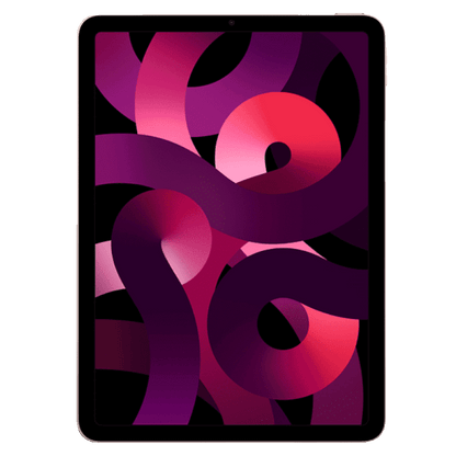 Apple iPad Air 5 front Ansicht mit original Wallpaper