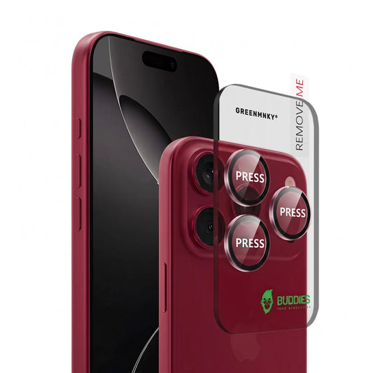 Kameraschutz burgunder für iPhone 18 Pro Max | BUDDIES