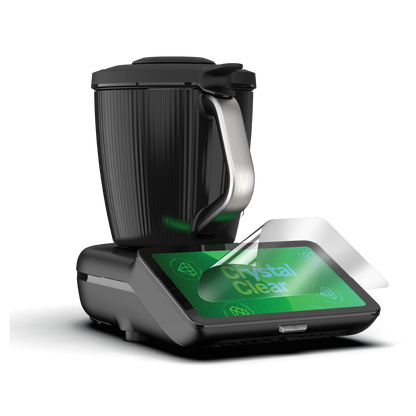 CrystalClear Panzerfolie für ThermoMix 7 mit klarer Displaydarstellung