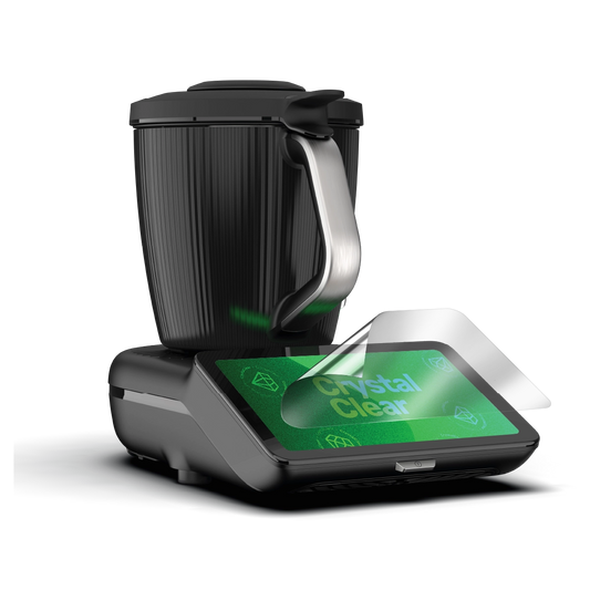 CrystalClear Panzerfolie für ThermoMix 7 mit klarer Displaydarstellung