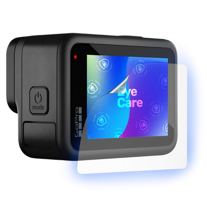 EyeCare Panzerfolie für GoPro Hero 12 für angenehmere Displaydarstellung