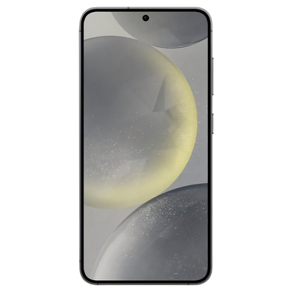 Samsung Galaxy S24 Plus von vorne mit original wallpaper