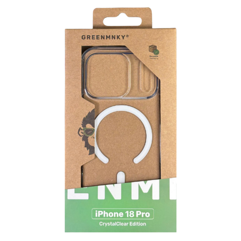 iPhone 18 Pro Hülle transparent, MagSafe kompatibel, Clear Case