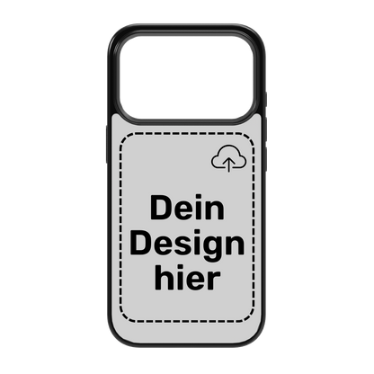 Personalisierte Personalisierte Handyhülle für iPhone 17 Pro Max Hülle zum selbst Gestalten - Vorlage für eigenen Fotodruck auf der Rückseite