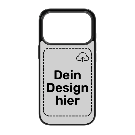 Personalisierte Personalisierte Handyhülle für iPhone 17 Pro Max Hülle zum selbst Gestalten - Vorlage für eigenen Fotodruck auf der Rückseite