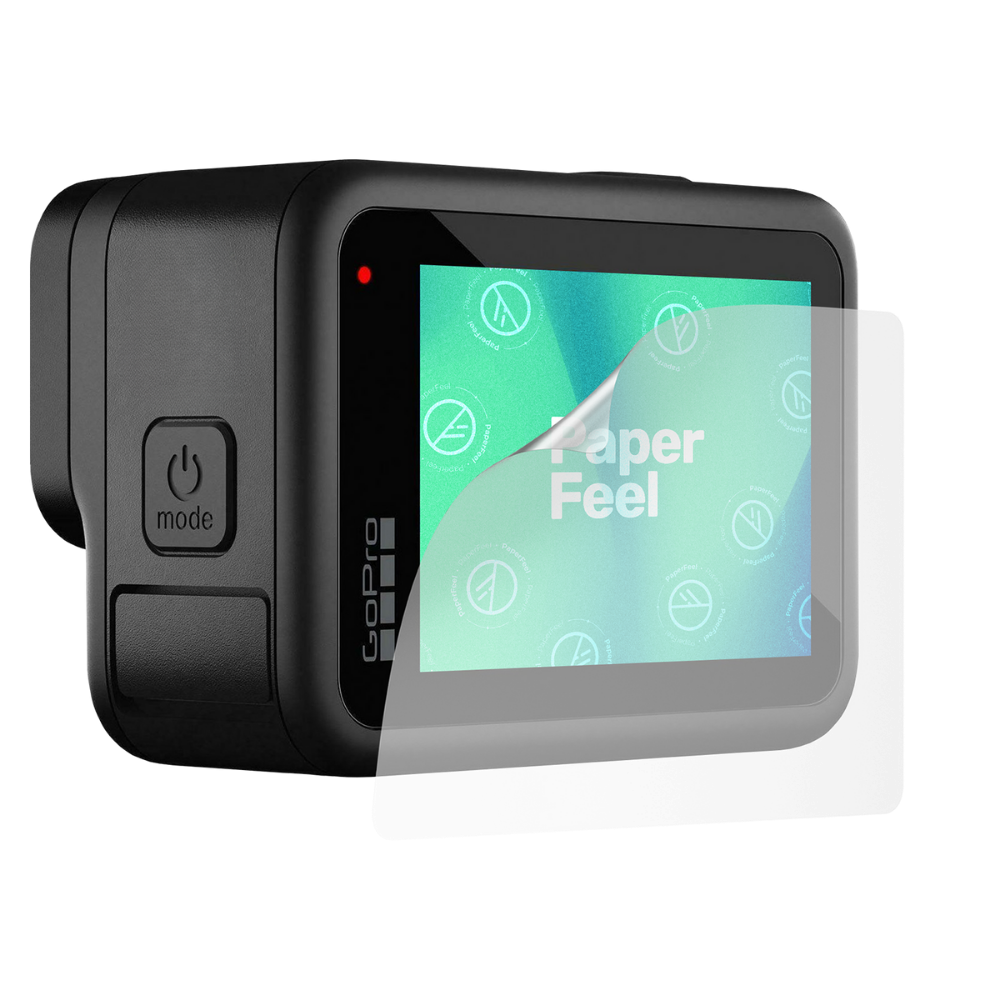 PaperFeel Panzerfolie für GoPro Hero 12 mit matter Oberfläche für bessere Touch Kontrolle