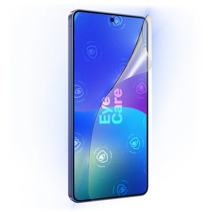 Samsung Galaxy S26 Plus mit GREENMNKY Eye Care Displayschutzfolie