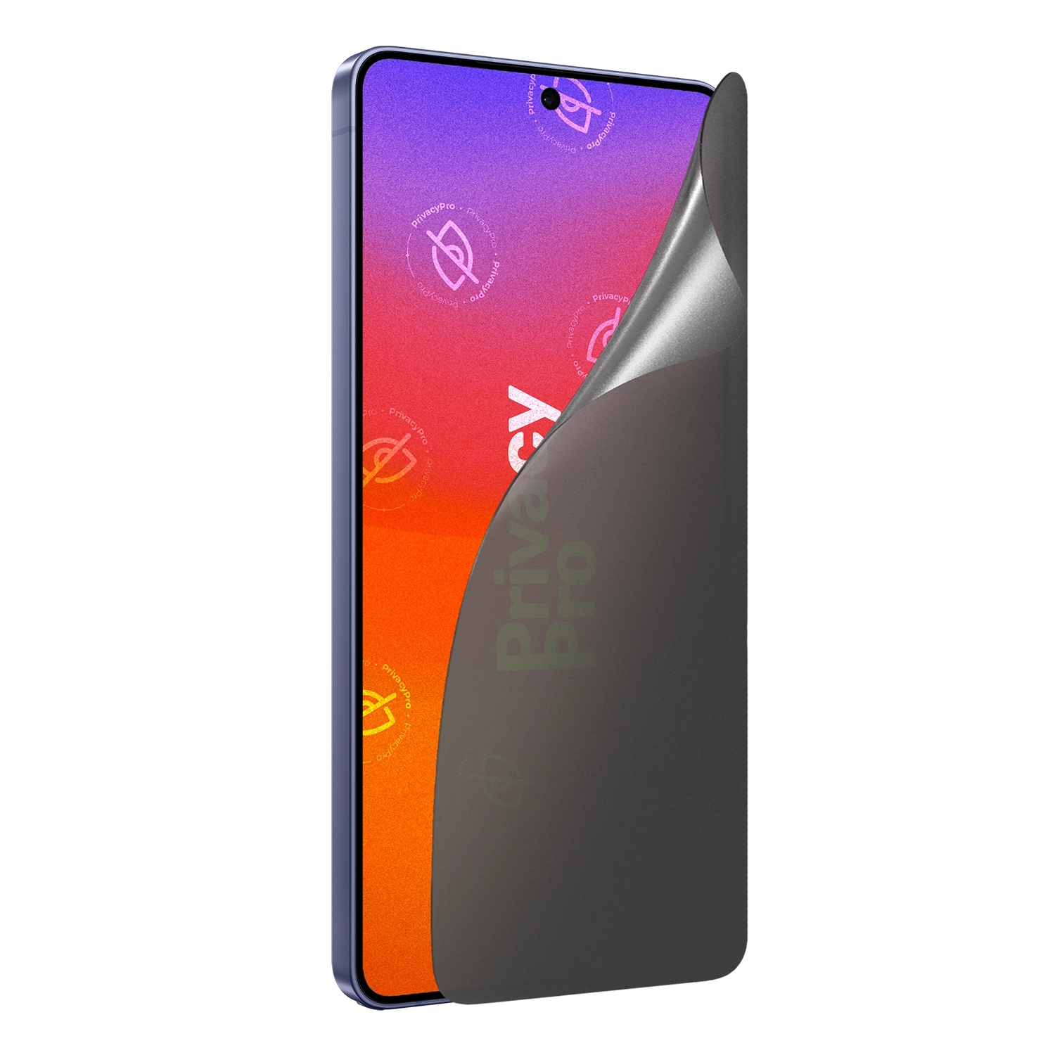 Samsung Galaxy S26 Plus mit GREENMNKY Privacy Pro Sichtschutzfolie