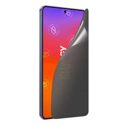 Samsung Galaxy S26 Plus mit GREENMNKY Privacy Pro Sichtschutzfolie