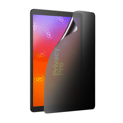 Abdunkelnde Schutzfolie @ Aus seitlichem Betrachten wird das Display bis zu 99%abgedunkelt Die matte Schutzfolie dunkelt im Hochformat ab.