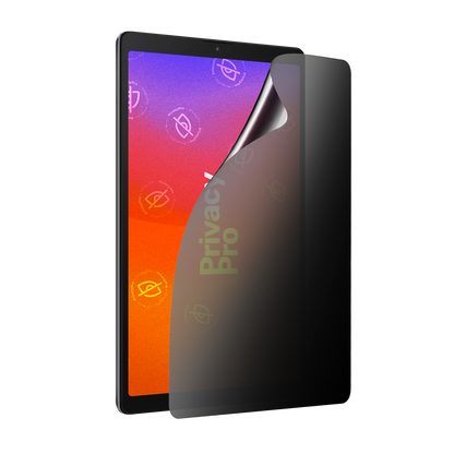 Abdunkelnde Schutzfolie @ Aus seitlichem Betrachten wird das Display bis zu 99%abgedunkelt Die matte Schutzfolie dunkelt im Hochformat ab.