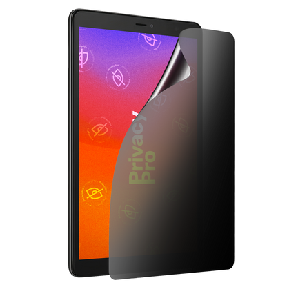 Abdunkelnde Schutzfolie @ Aus seitlichem Betrachten wird das Display bis zu 99%abgedunkelt Die matte Schutzfolie dunkelt im Hochformat ab.